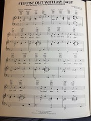 P Movie Musical sheet music EASTER PARADE (IRVING BERLIN) ‘Steppin’ Out’