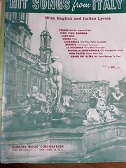 Hit Songs from Italy 1958 Volare Libero Ciao Bambina Musetto Italian English Lyr