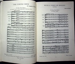 VINTAGE BEST SELLERS SACRED SECULAR CHORAL NUMBERS J. CURWEN 1930S