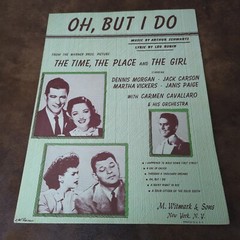 Oh, But I Do by Schwartz Robin (Vintage Sheet Music 1946 Witmark)