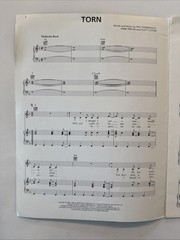 Original 1996 Sheet Music natalie imbruglia torn