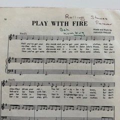 Sounds Of The Rolling Stones (1965 Sheet Music)