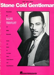 1991 Sheet Music ~ STONE COLD GENTLEMAN ~ Ralph Tresvant ~ NEW Vintage!