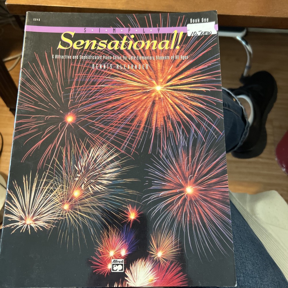 Dennis Alexander Sensational Sophisticated Piano Solos 1991 Book 1