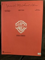 Franz Lehar  » Yours Is My Heart Alone » Sheet Music WB Music Deluxe Edition