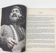 Vintage 1976 The Best of Willie Nelson Sheet Music Photo Songbook 52 Big Hits