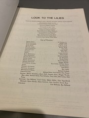 Vtg 1963 « Look To The Lilies » Broadway Vocal Selection Piano First Performance
