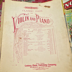 Century Music Classic Duos Second Series Sheet Music Violin Piano Duo 1159