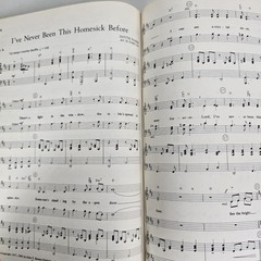 Glorybound 17 Gospel Favorites Choir Songbook Piano Christian Linn Lillenas 1985