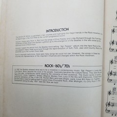 Book of Rock Vol II Sheet Music Piano Vocal Chords Hard Folk Country Pop Disco+