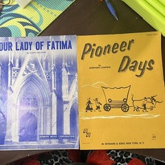 Lot of 9 Vintage Piano Sheet Music from 1950&rsquo;s & 1960&rsquo;s Variety Of Conditions