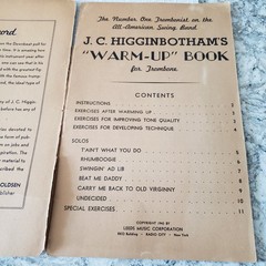2 ~ J. C. Higginbotham&rsquo;s Warm UP Books, Trombone & Trombone Piano Accompaniment