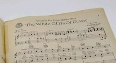 1941 sheet music « The White Cliffs of Dover »  Lou Breese Photo