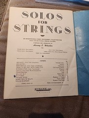 RUBANK ELEMENTARY METHOD STRING BASS Sylvan D Ward Estate of Ray Brown 30s/40s