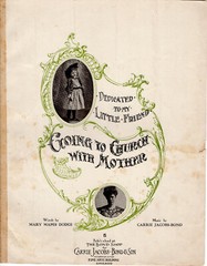 5-pack 11×14 sheet music pre-1920 Kids/Childhood Days