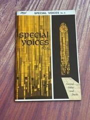 Special Voices No. 5: Sacred Solos and Duets – 1966