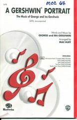 A GERSHWIN Portrait George & Ira Gershwin sheet music song book 50+