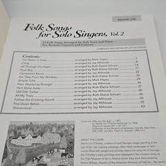 Folk Songs For Solo Singers, Vol. 2 Jay Althouse Alfred Publishing Medium Low