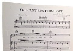 You Can&rsquo;t Run From Love Sheet Music Eddie Rabbitt Piano Vocals Guitar F1F