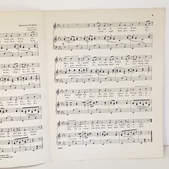 Vintage 1937 Wiegenlied German & English Piano Sheet Music Johannes Brahms