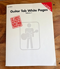 Guitar Tab White Pages – Volume 1 – 2nd Edition