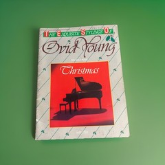 Ovid Young Solo Piano Christmas Songbook Exquisite Stylings Solo Piano VG