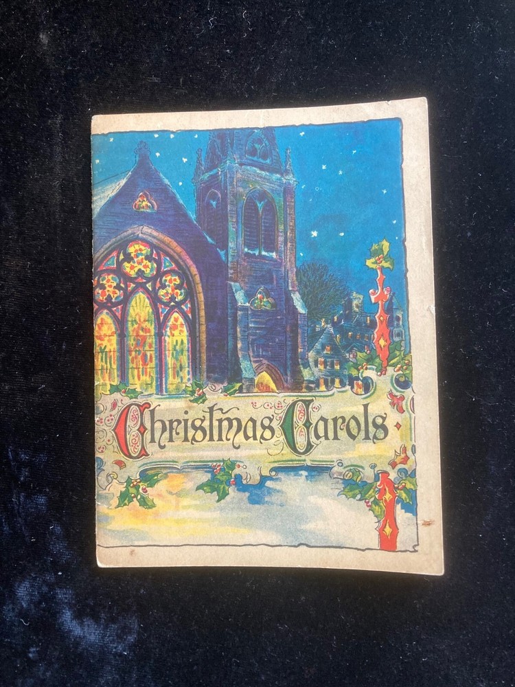 CHRISTMAS CAROLS Song Book Vintage John Hancock Mutual Life Insurance Co. no 115