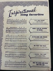 One Little Candle Vintage Sheet Music Maloy Roach George Mysel 1952 Perry Como