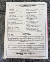 Lot of Vintage Sheet Music 1940s Two Books & Three Movie Sheets