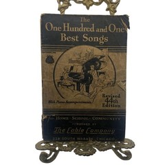 Vintage Cable Company The One Hundred And One Best Songs Piano Songbook 1912 USA