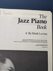 The Jazz Piano Book by Mark Levine – Sher Music Co. 1989 Comb Binding