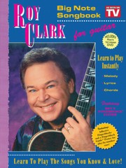ROY BIG NOTE TV SONGBOOK WITH CHORD POSTER, DECALS, AND 1ST LESSON DVD!