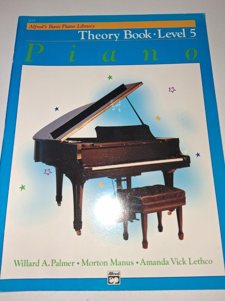 Piano Theory Book Level 5 Alfred&rsquo;s 32 Pages