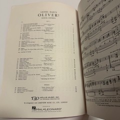 Lionel Bart&rsquo;s Oliver! TRO Richmond Music Folios Series Vocal Score Sheet Music