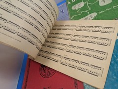 Lot of 5 Vintage Sheet Music Books Flute Piano Violin 1950&rsquo;s 60s
