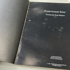 Fleetwood Mac Tango In The Night Sheet Music Song Book Rare 80s Memorabilia 1987
