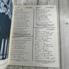 Vintage The Beatles &rsquo;65 Sheet Music Book Hansen Publications 1965 Pop Rock