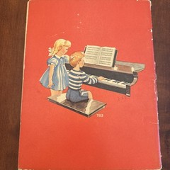 Vintage The Red Book Simplified Favorite Piano Pieces 1939 Whitman Songbook