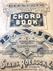 Banjo Chord Book. Guckert&rsquo;s, RARE. Dated 1901 Sears & Roebuck Co., Collectable!