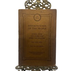 Vintage Theodore Presser Favorite Songs Of The People Vocal Songbook 1927 USA