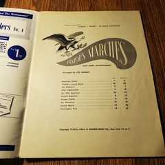 Famous Marches Trumpet Sheet Music 1950 Hansen P/V