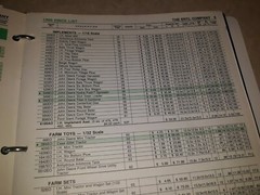 Ertl Reference Library Complete With Price Sheet from mld 80s many brochures inc
