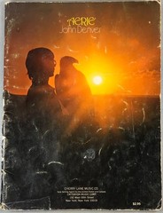 John Denver Songbook Aerie Guitar Piano Vocal 1970&rsquo;s Cherry Lane Music Co NY
