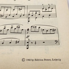Faure Sheet Music Book Edition Peters Nr. 9891 Violinsonaten Opus 13 Opus 108