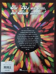 Disco Lives! songbook 33 Boogie Hits TPB piano / vocal / guitar