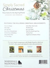 Simply Sacred Christmas – Piano Solos for the Aspiring Pianist
