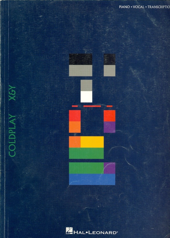 COLDPLAY X & Y sheet music songbook 2005
