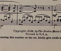 Lot 6 The Boston Music Co. Octabo Church Anthems For Lent & Holy Week 1929 SATB