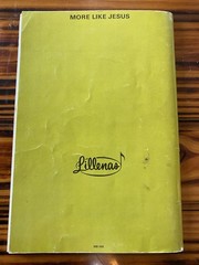 Vintage 1974 More Like Jesus Bob Burroughs Choral Sheet Music Songbook Lillenas