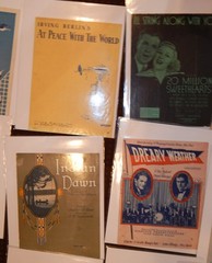 50 VTG Antique Sheet Music 1900&rsquo;s -1950s Musicals, Movies, Classics Popular Song
